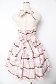 画像2: Angelic Pretty / Promenade de Paris ホルターネックジャンパースカート  ピンク Y-25-11-24-092-AP-OP-SZ-ZY (2)