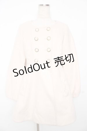 画像: LIZ LISA / ダブルボタンコート  ピンクベージュ Y-25-11-24-101-LO-CO-SZ-ZY