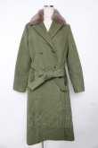画像1: axes femme / テーラー襟コート M グリーン Y-25-11-24-107-AX-CO-SZ-ZY (1)
