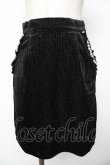 画像1: axes femme POETIQUE / ベロアミニスカート M 黒 Y-25-11-24-123-AX-SK-SZ-ZI (1)