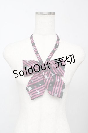 画像: PEACE NOW / リボンタイ  ピンク Y-25-11-24-018-PU-ZA-SZ-ZY