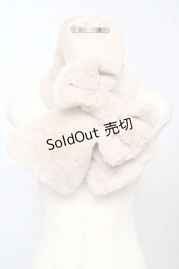 画像1: m petit by misako / ティペット  中薄橙 Y-25-11-24-019-LO-ZA-SZ-ZY (1)