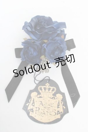 画像: ALICE and the PIRATES / 薔薇コサージュクリップ   Y-25-11-24-003-PA-AC-SZ-ZY