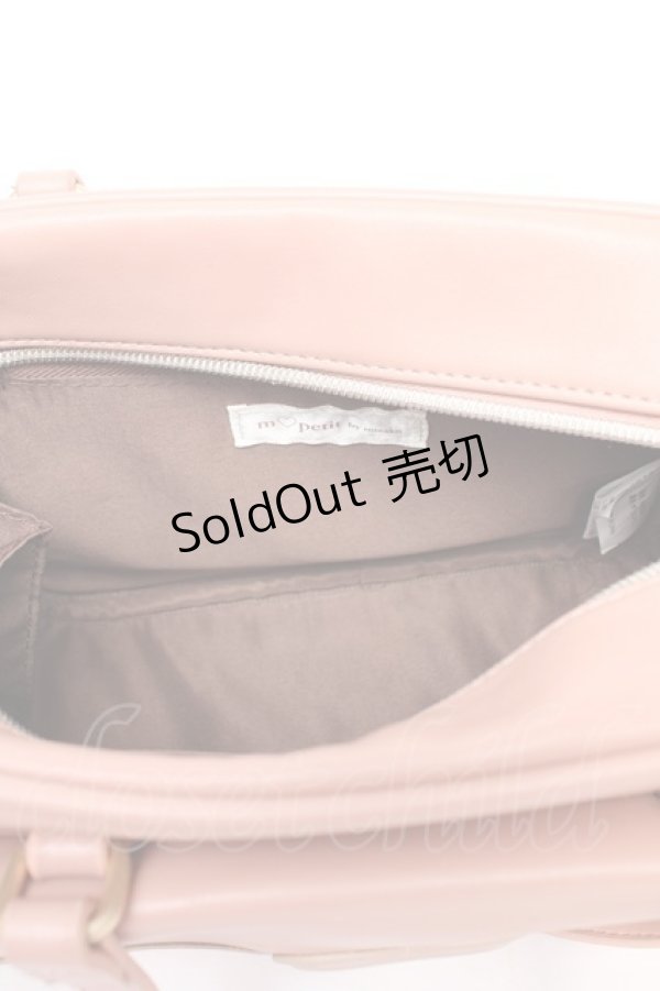 画像3: 【SALE】m petit by misako / レター2WAYリュック  中桃 Y-25-11-24-022-LO-BG-SZ-ZT487 (3)