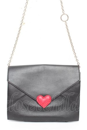 画像: MILK / Letterバッグ  ブラック Y-25-11-24-023-ML-BG-SZ-ZY