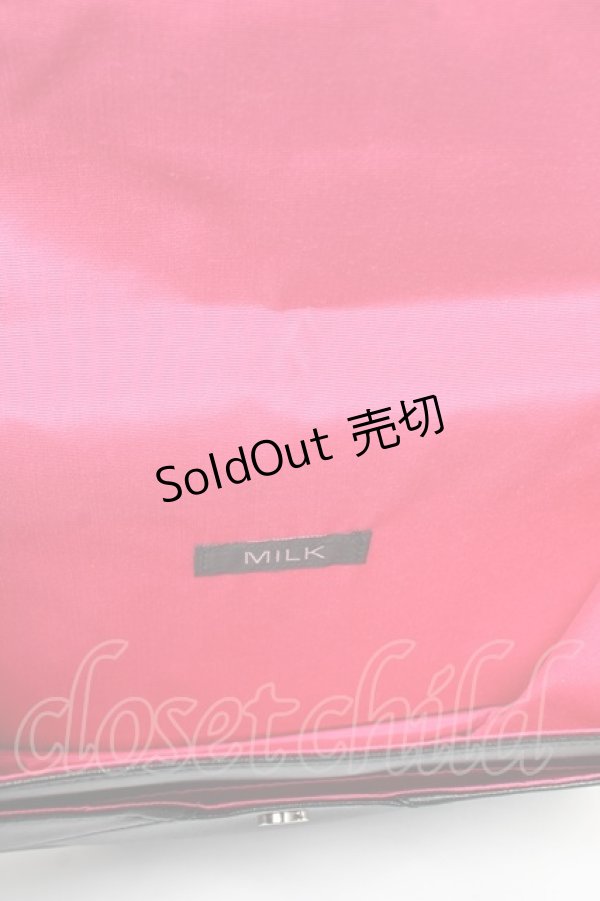 画像3: MILK / Letterバッグ  ブラック Y-25-11-24-023-ML-BG-SZ-ZY (3)