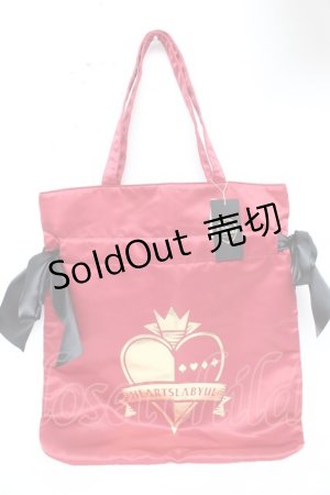 画像: Maison de FLEUR / HEARTSLABYUL/ダブルトートバッグ F レッド Y-25-11-24-026-LO-BG-SZ-ZY