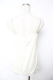 画像2: axes femme / BIGリボンキャミソール  生成り Y-25-11-24-032-AX-TO-SZ-ZY (2)