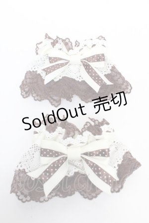 画像: Angelic Pretty / Sweet Creamお袖とめ  ブラウン Y-25-11-24-005-AP-ZA-SZ-ZY