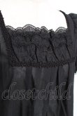 画像4: Moi-meme-Moitie / 逆十字レース半袖ブラウス 2 ブラック Y-25-11-26-069-MO-BL-SZ-ZY (4)