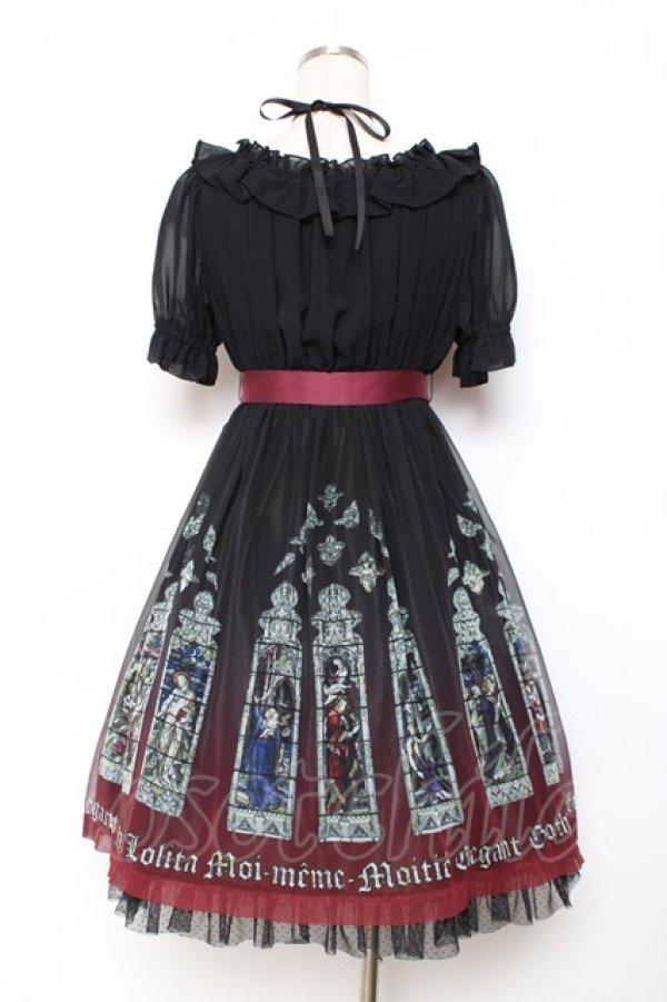 Moi-meme-Moitie / ステンドグラスプリントシフォンワンピース 2