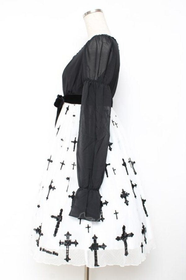 モワティエ 十字架ロングワンピース Moi-meme-Moitie / 十字架ロング