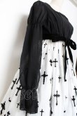 画像6: Moi-meme-Moitie / 十字架プリントワンピース 2 ブラックy×ホワイト Y-25-11-26-079-MO-OP-SZ-ZY (6)