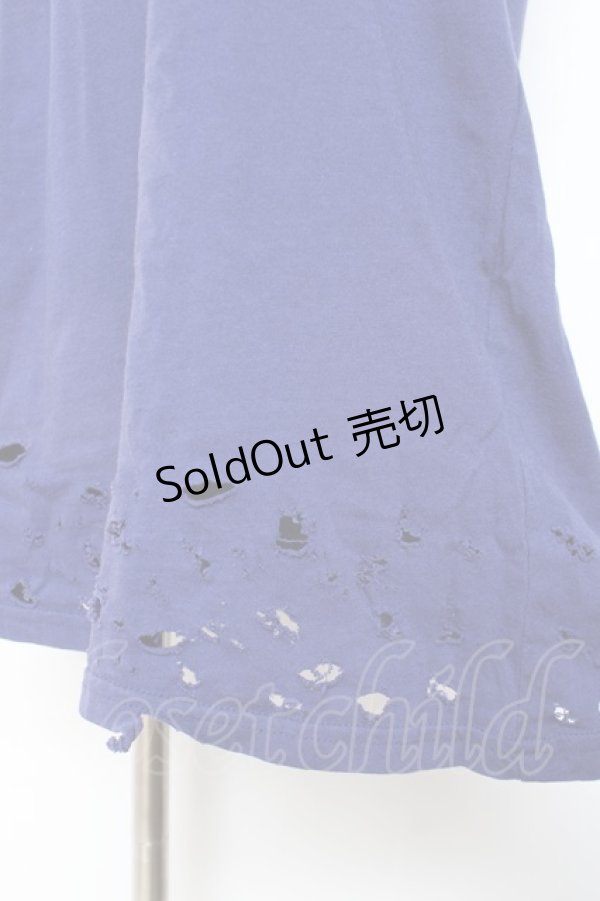 画像3: ALGONQUINS / 裾ダメージタンクトップ F 紺 Y-25-11-26-086-AL-TO-SZ-ZY (3)