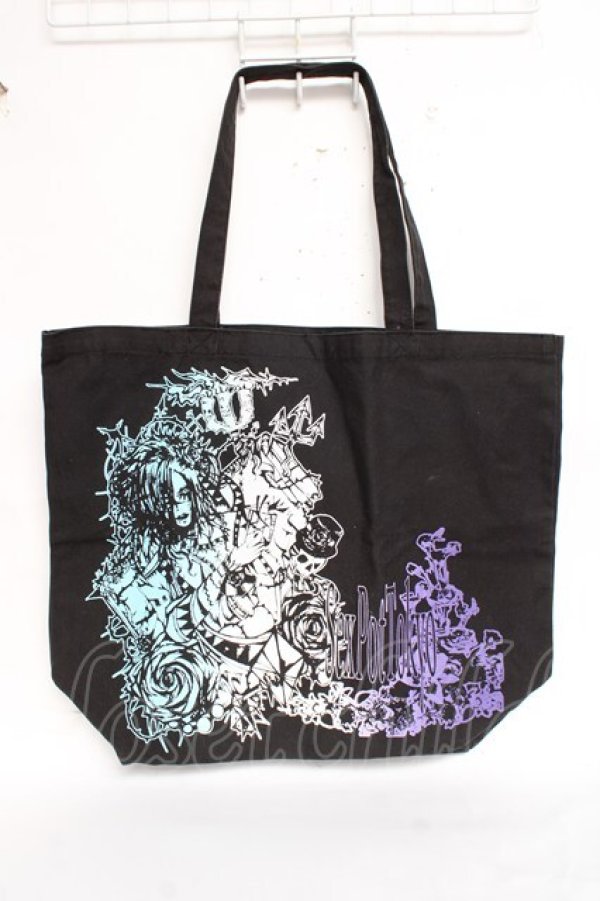 画像1: SEXPOT TOKYO / プリントトートバッグ  黒 Y-25-11-26-013-PU-BG-SZ-ZY (1)