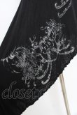 画像4: NAOTO SEVEN / プリントアシンメトリーキャミソール  黒 Y-25-11-26-091-HN-TO-SZ-ZY (4)