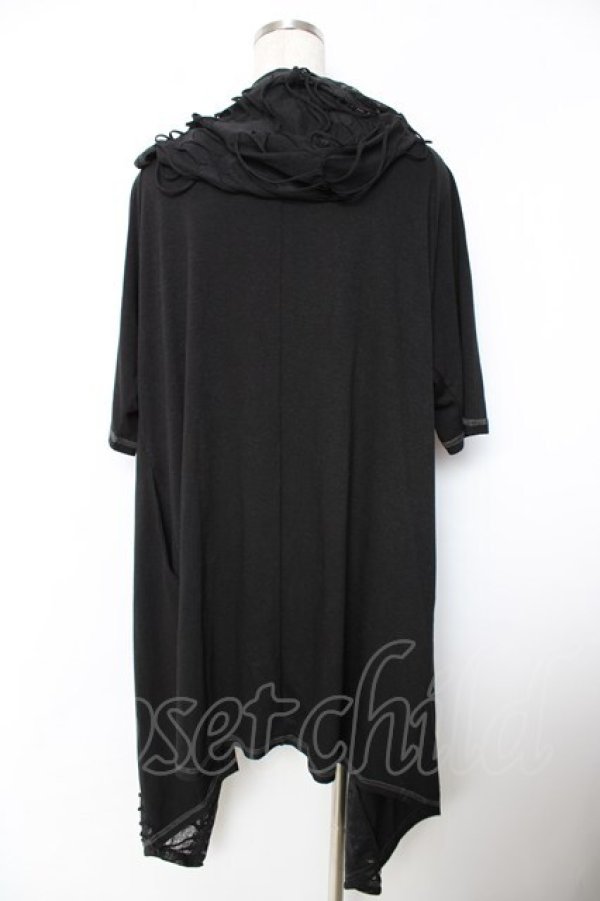 画像2: Deorart / ダメージロングカーデ  黒 Y-25-11-26-148-PU-TO-SZ-ZY (2)