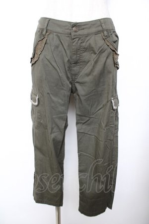 画像: axes femme / カーゴ風パンツ L カーキ Y-25-11-26-162-AX-PA-SZ-ZY