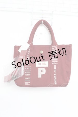 画像: PINK HOUSE / ロゴ刺 2wayバック  赤 Y-25-11-26-018-LO-BG-SZ-ZY