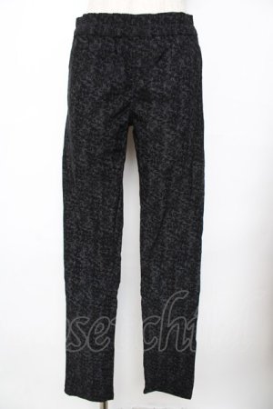 画像: ALGONQUINS / タイダイスキニーパンツ 2 黒 Y-25-11-26-191-AL-PA-SZ-ZY