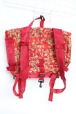 画像3: PINK HOUSE / 花柄リュック  赤 Y-25-11-26-019-LO-BG-SZ-ZY (3)