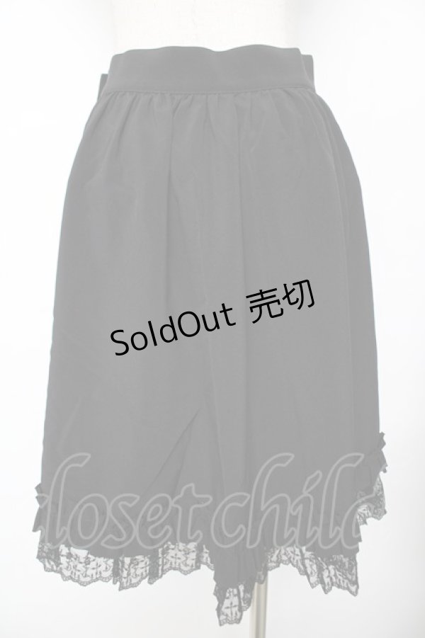 画像2: Moi-meme-Moitie / シャンデリアプリントスカート 2 ブラック Y-25-11-26-197-MO-SK-SZ-ZY (2)