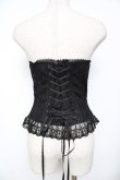 画像2: Moi-meme-Moitie / オーバーチュールコルセット 2 ブラック Y-25-11-26-199-MO-TO-SZ-ZY (2)