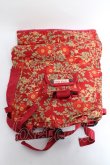 画像5: PINK HOUSE / 花柄リュック  赤 Y-25-11-26-019-LO-BG-SZ-ZY (5)