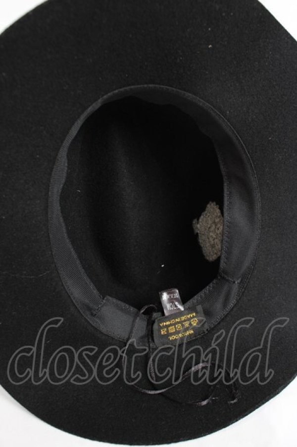 画像5: PUNKその他 / クラウン刺繍ハット 57 黒 Y-25-11-26-022-PU-AC-SZ-ZY (5)