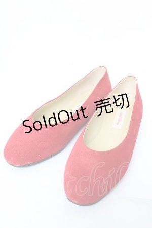 画像: WONDERFUL WORLD / スウェード調パンプス M 赤 Y-25-11-30-043-LO-SH-SZ-ZY