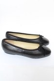 画像4: PINK HOUSE / リボン付きフラットパンプス M 黒 Y-25-11-30-044-LO-SH-SZ-ZY (4)