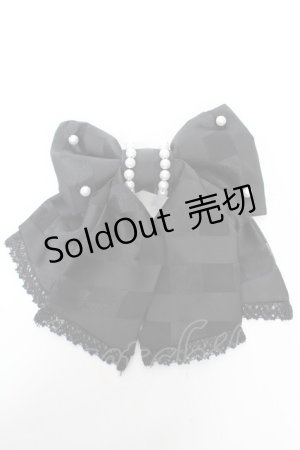 画像: Angelic Pretty / スフレドールクリップ  黒 Y-25-11-30-007-AP-AC-SZ-ZT0304W