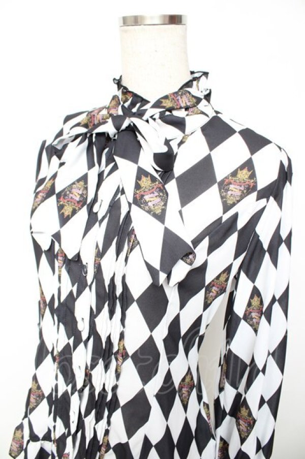 画像3: ATELIER PIERROT / Diamond Circus ブラウス  白 Y-25-11-30-047-EL-BL-SZ-ZY (3)