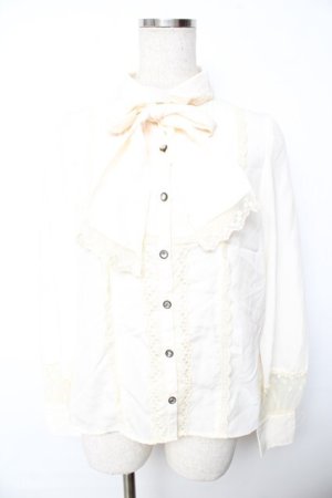 画像: axes femme kawaii / ヨークタックブラウス M 生成り Y-25-11-30-050-AX-BL-SZ-ZY