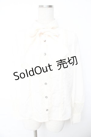 画像: axes femme Kawaii / ヨークタックブラウス M 生成り Y-25-11-30-050-AX-BL-SZ-ZS