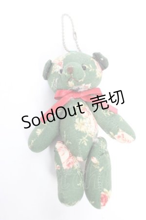 画像: PINK HOUSE / くまチャーム  グリーン Y-25-11-30-008-LO-ZA-SZ-ZY