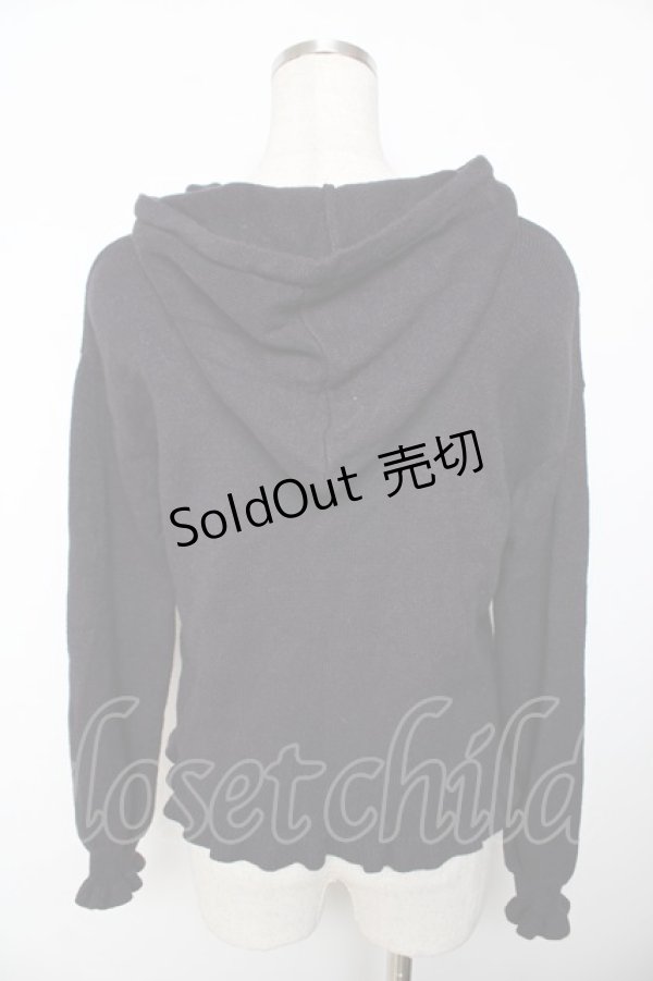 画像2: axes femme / フーディーニットプル  紺 Y-25-11-30-073-AX-TO-SZ-ZI (2)