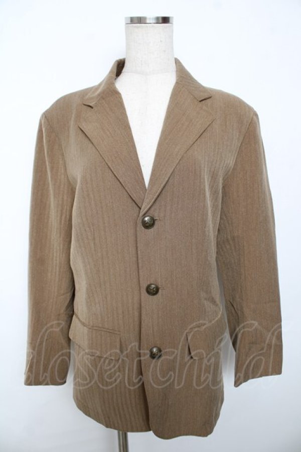 画像1: AXES-X / アンティークヘリンボーンジャケット M キャメル Y-25-11-30-075-LO-JA-SZ-ZI (1)