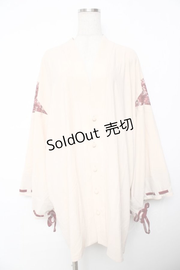 画像1: AXES-X / 陰陽師切替羽織 M 生成り Y-25-11-30-077-LO-TO-SZ-ZS (1)