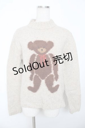 画像: ATSUKI A.O. ONISHI / テディハイネックニット F ベージュ Y-25-11-30-090-LO-TO-SZ-ZY