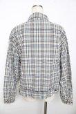 画像2: powder / チェック柄ジャケット F 黒ベース Y-25-11-30-108-LO-JA-SZ-ZY (2)