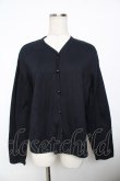 画像1: powder / Vネックカーディガン F 紺 Y-25-11-30-113-LO-TO-SZ-ZY (1)