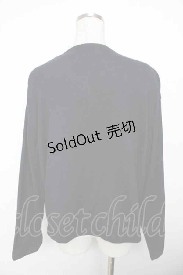 画像2: powder / Vネックカーディガン F 紺 Y-25-11-30-113-LO-TO-SZ-ZY (2)