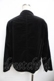 画像2: powder / ベルベットZIPブルゾン M 黒 Y-25-11-30-116-LO-JA-SZ-ZY (2)