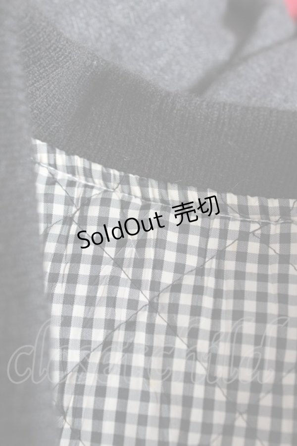 画像3: PINK HOUSE / リボンモチーフ付きブルゾン F 黒 Y-25-11-30-154-LO-JA-SZ-ZY (3)