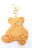 画像1: Q-pot. / テディベア焼きたてクッキーバッグチャーム  プレーン Y-25-11-30-003-QP-ZA-SZ-ZY (1)