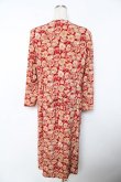 画像2: PINK HOUSE / ポピー柄ワンピース F 赤 Y-25-11-30-174-LO-OP-SZ-ZY (2)