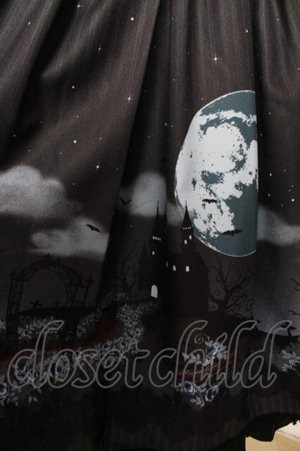 画像3: axes femme kawaii / トリックナイトワンピース M 黒 Y-25-11-30-181-AX-OP-SZ-ZY (3)