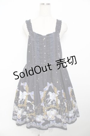 画像: axes femme kawaii / ジュエリースターズワンピース M 紺 Y-25-11-30-182-AX-OP-SZ-ZI