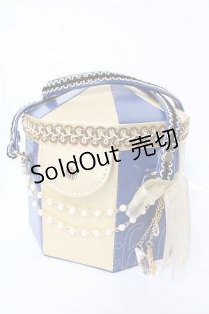 画像: ALICE and the PIRATES / A＆PテントBAG  紺×ゴールド Y-25-11-30-025-PA-BG-SZ-ZY